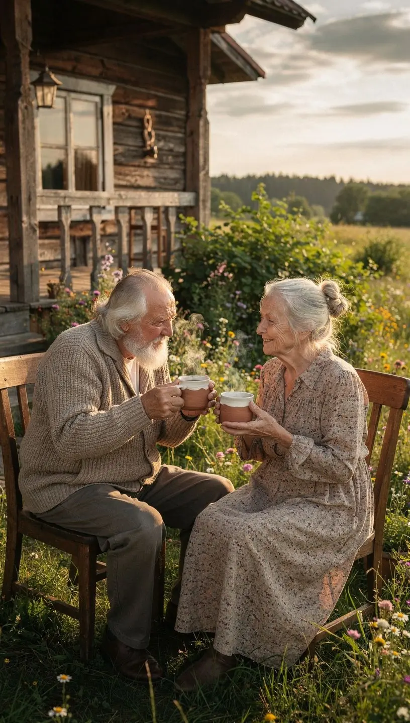Žmonių grupė, dalijanti arbatos ceremoniją, pabrėžianti bendruomeniškumą ir gerovę.